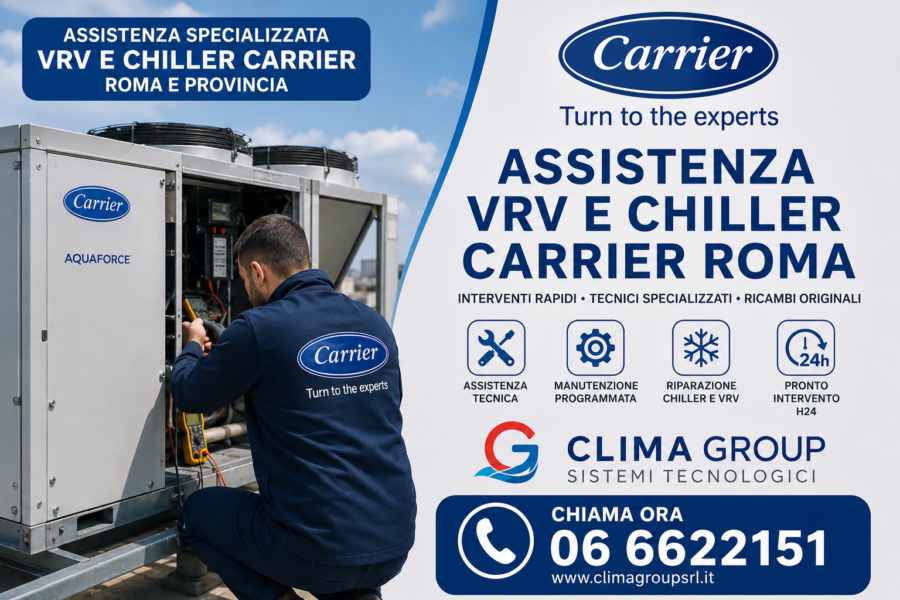 assistenza vrv e chiller carrier roma assistenza vrv e chiller carrier roma